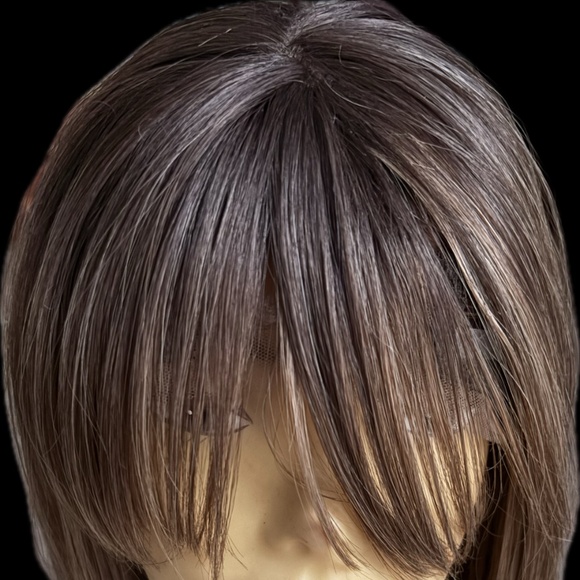 Two (2). 18”, and 12” European Style Wig - Picture 2 of 5